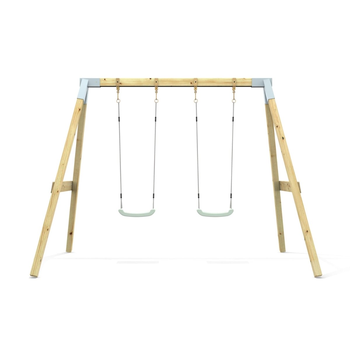 PolarPlay Premium Double Swing Set