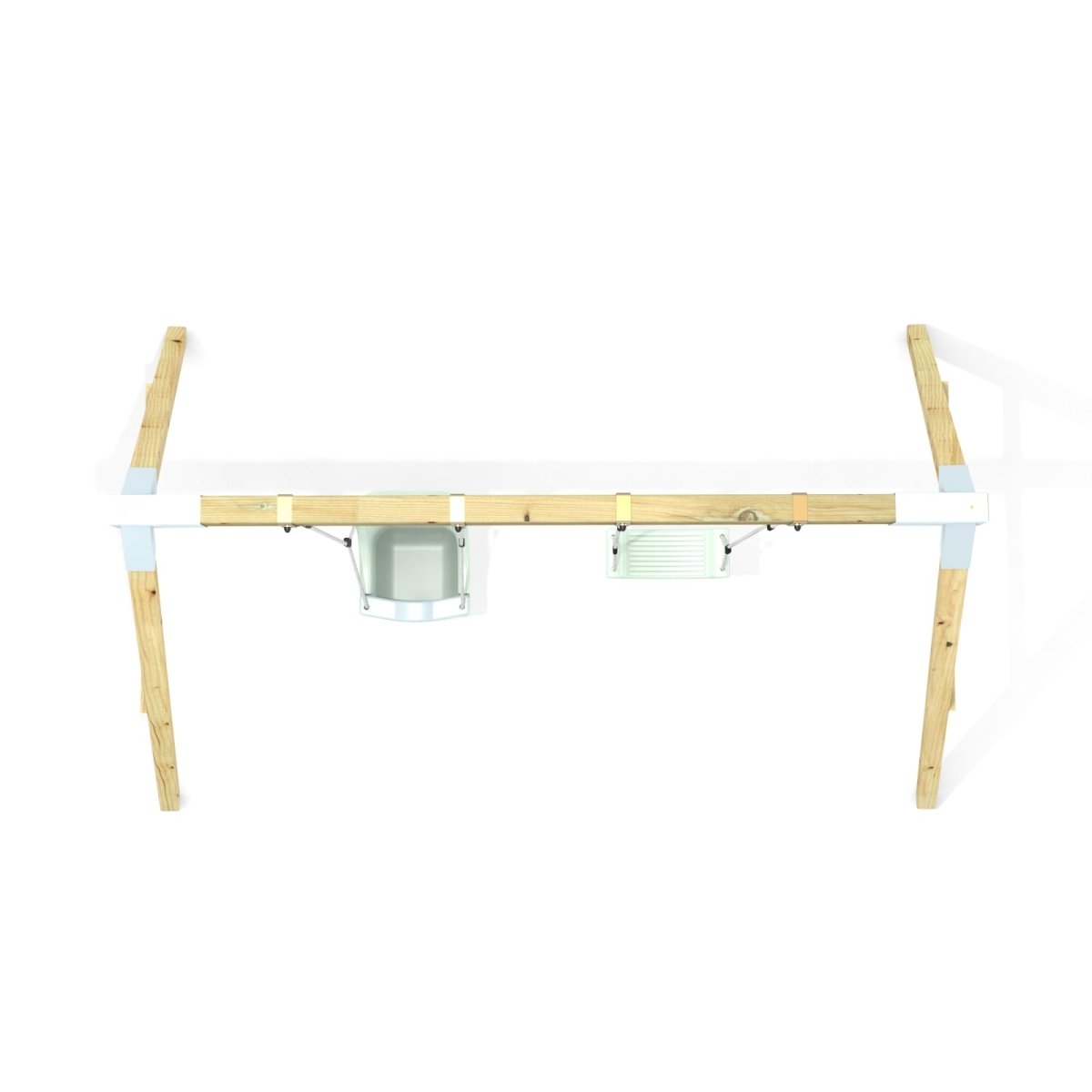 PolarPlay Premium Double Swing Set