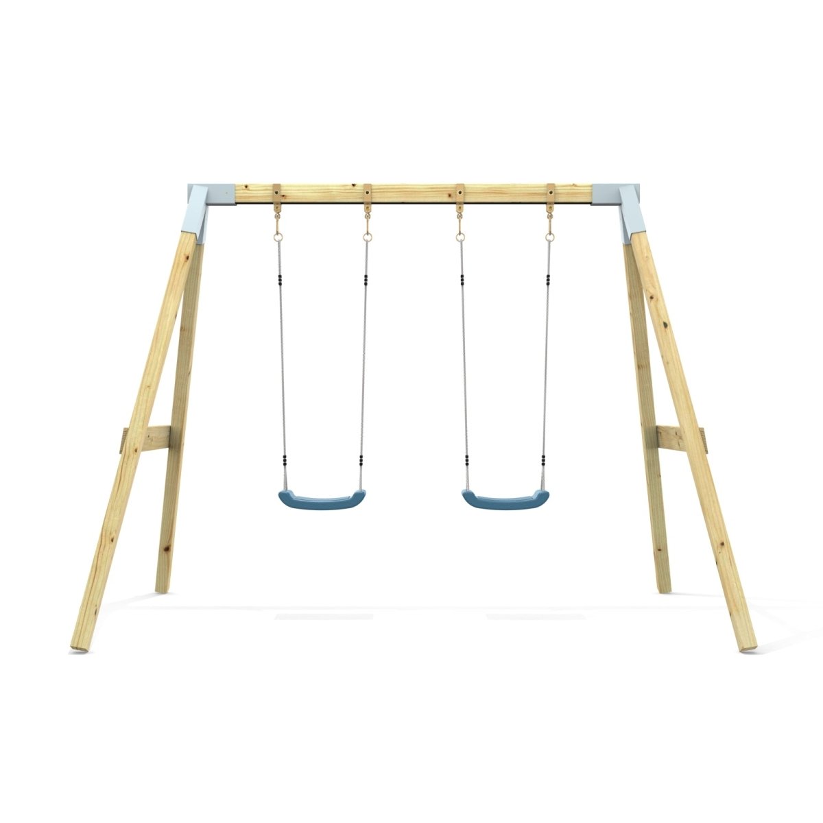 PolarPlay Premium Double Swing Set