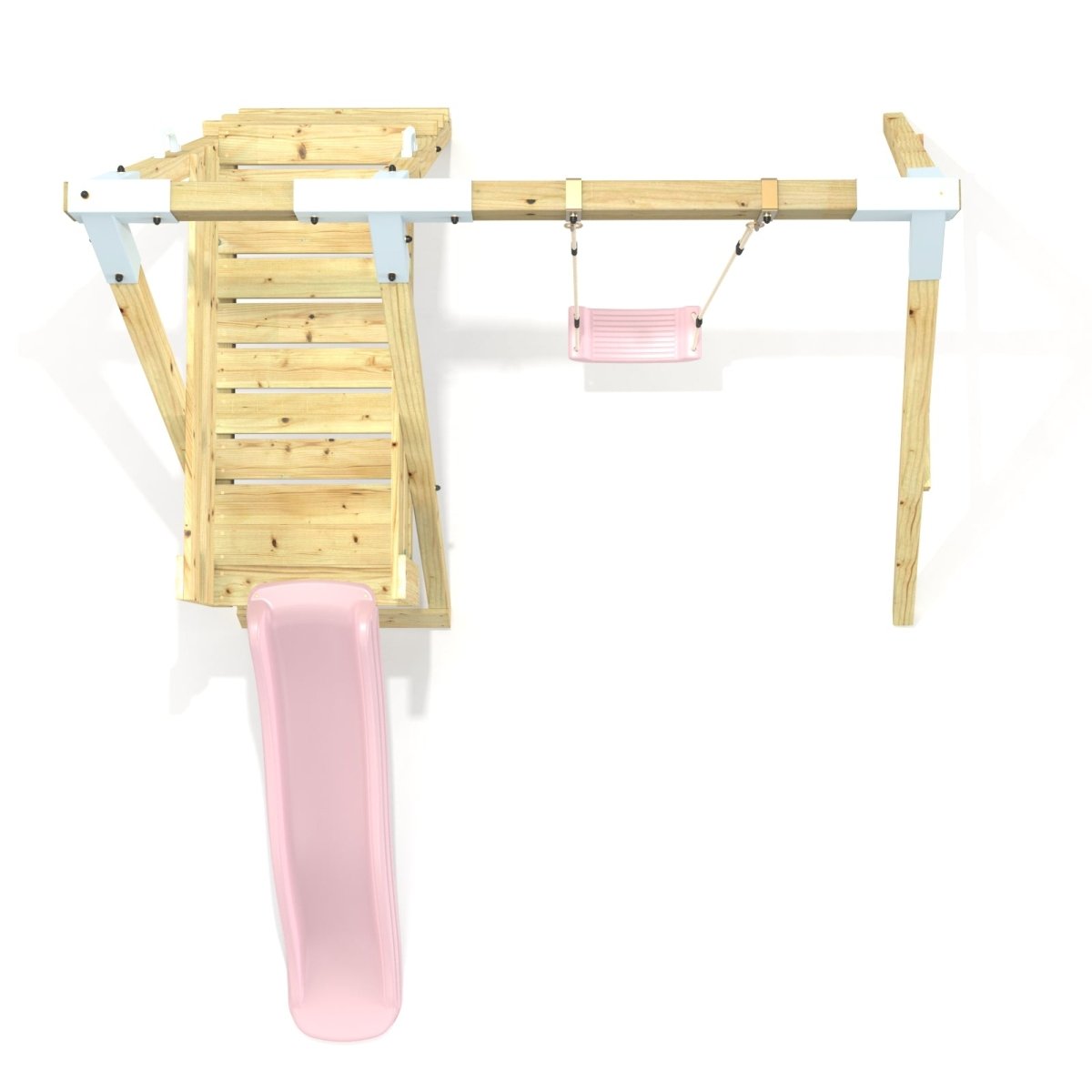 PolarPlay Premium Single Swing Set with Slide