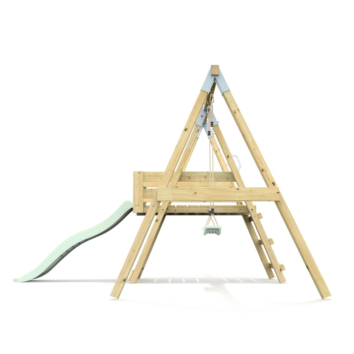 PolarPlay Premium Single Swing Set with Slide
