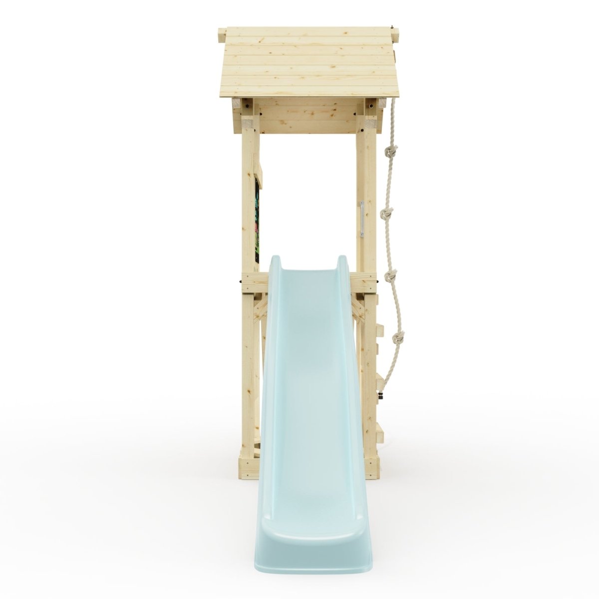 PolarPlay Tower Kids Wooden Climbing Frame - Yarin Mist