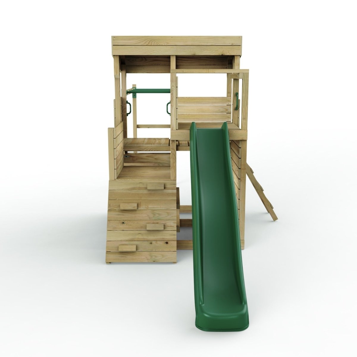 ClassicPlay Sentinel XL Lookout Tower with 3 Decks, Monkey Bars and Slide