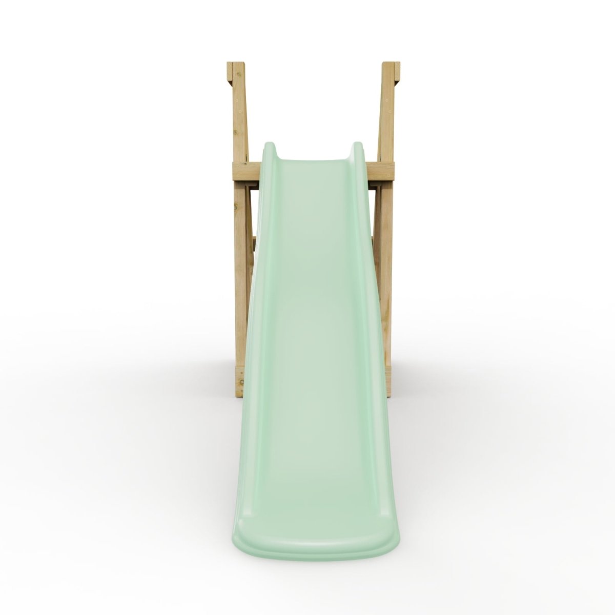 Rebo 6 ft Freestanding Kids Slide - Mint Green