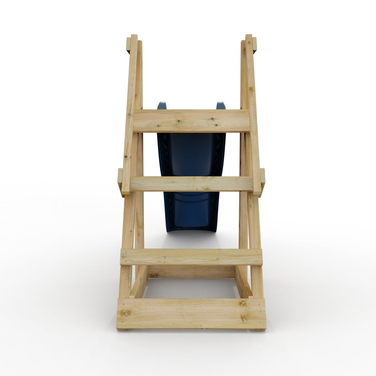 Rebo 6 ft Freestanding Kids Slide - Navy Blue