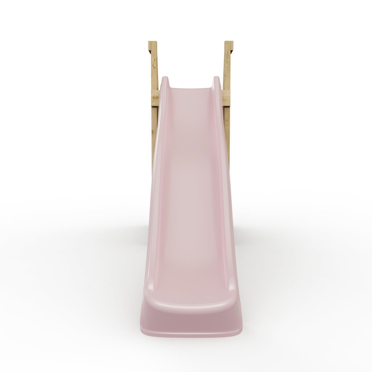 Rebo 8 ft Freestanding Kids Slide - Dusky Pink
