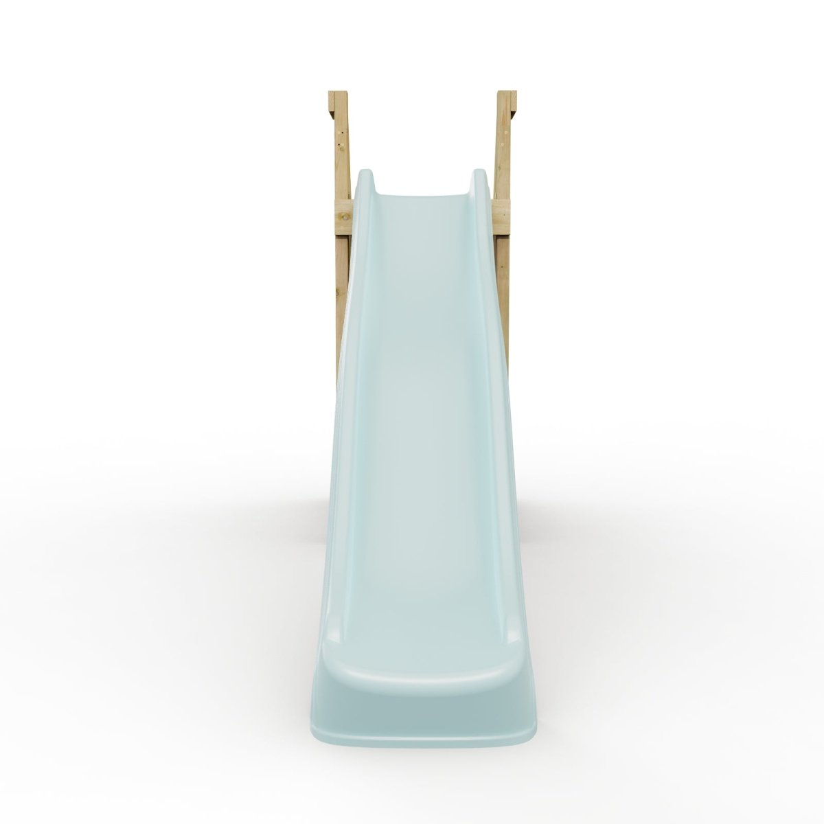 Rebo 8 ft Freestanding Kids Slide - Ice Blue