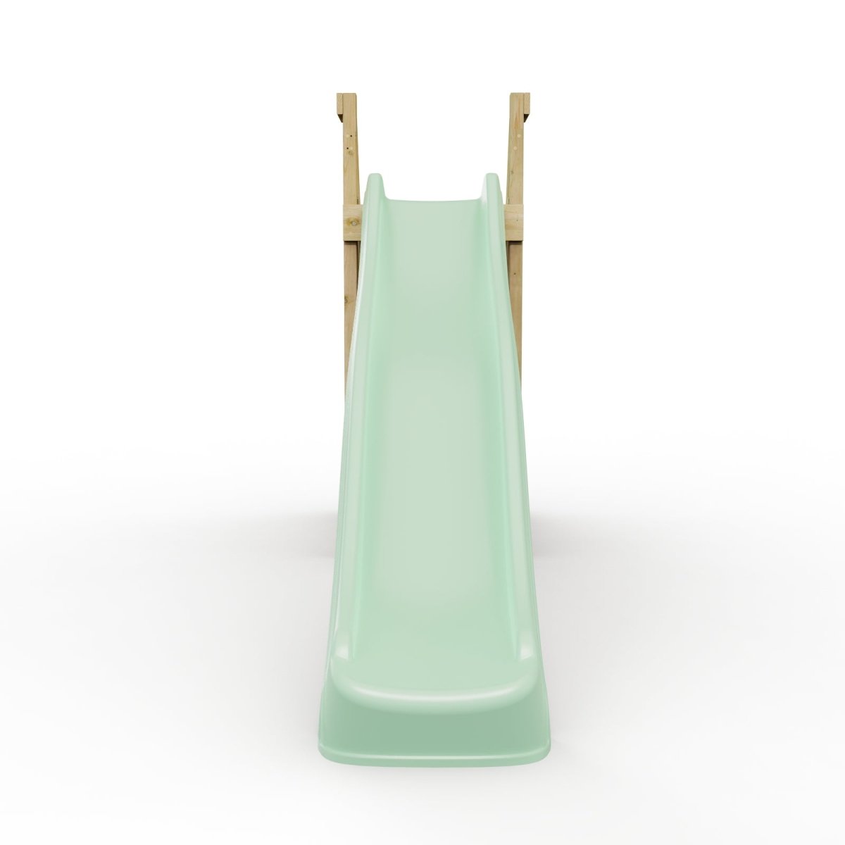 Rebo 8 ft Freestanding Kids Slide - Mint Green