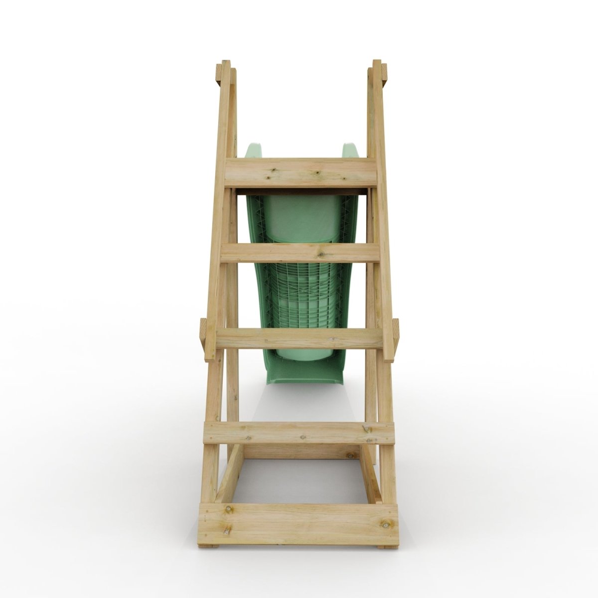 Rebo 8 ft Freestanding Kids Slide - Mint Green