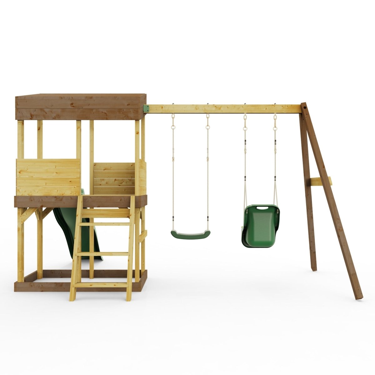 Rebo Lookout Tower with Double Swing and Wave Slide