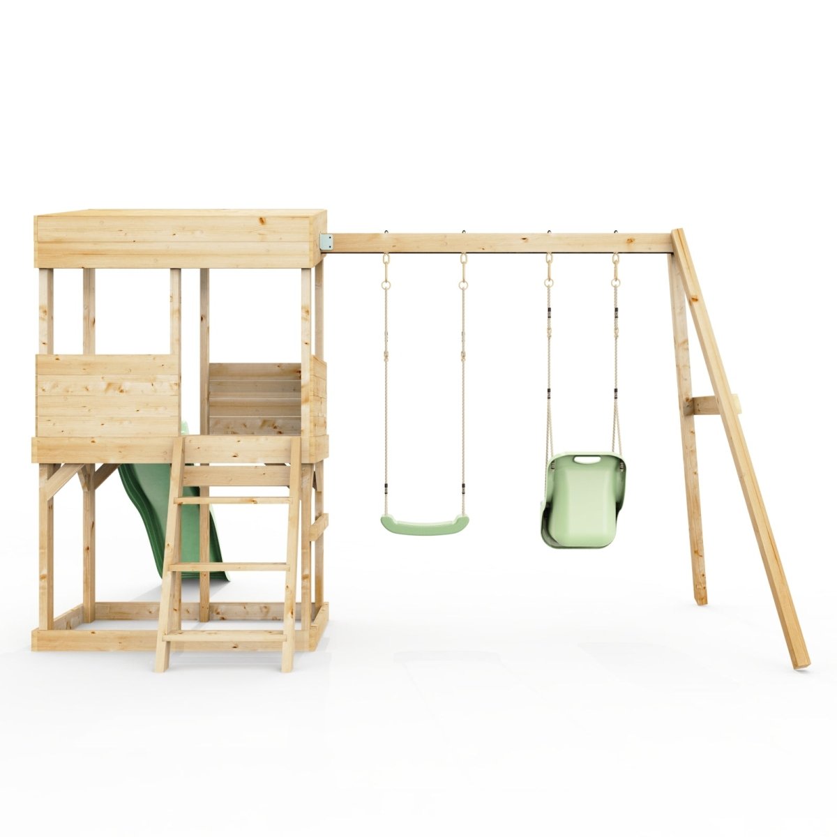 Rebo Lookout Tower with Double Swing and Wave Slide