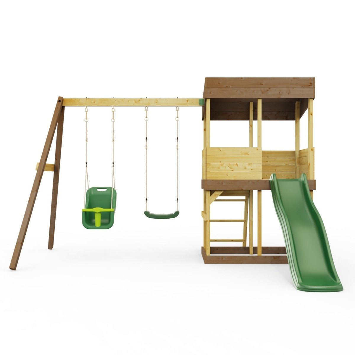 Rebo Lookout Tower with Double Swing and Wave Slide