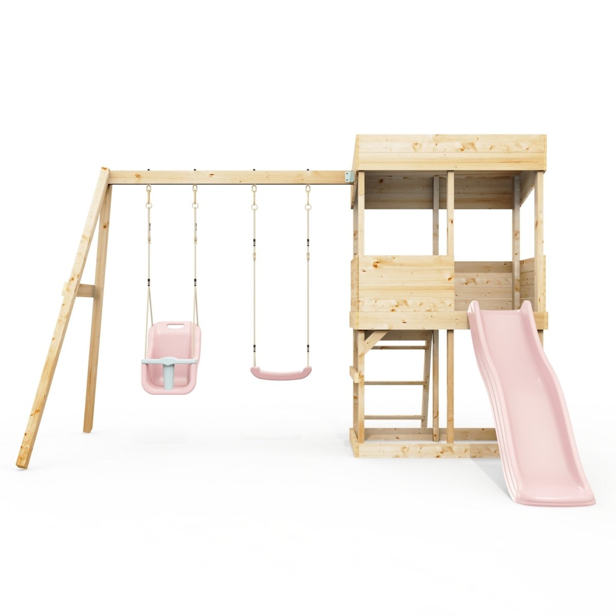 Rebo Lookout Tower with Double Swing and Wave Slide