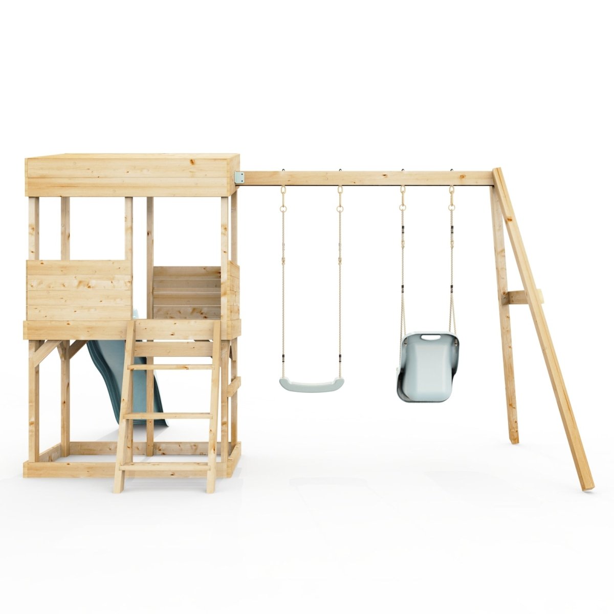 Rebo Lookout Tower with Double Swing and Wave Slide