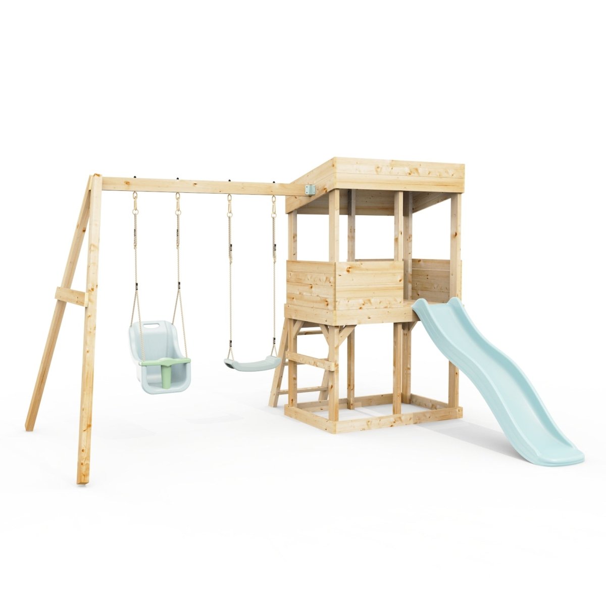 Rebo Lookout Tower with Double Swing and Wave Slide