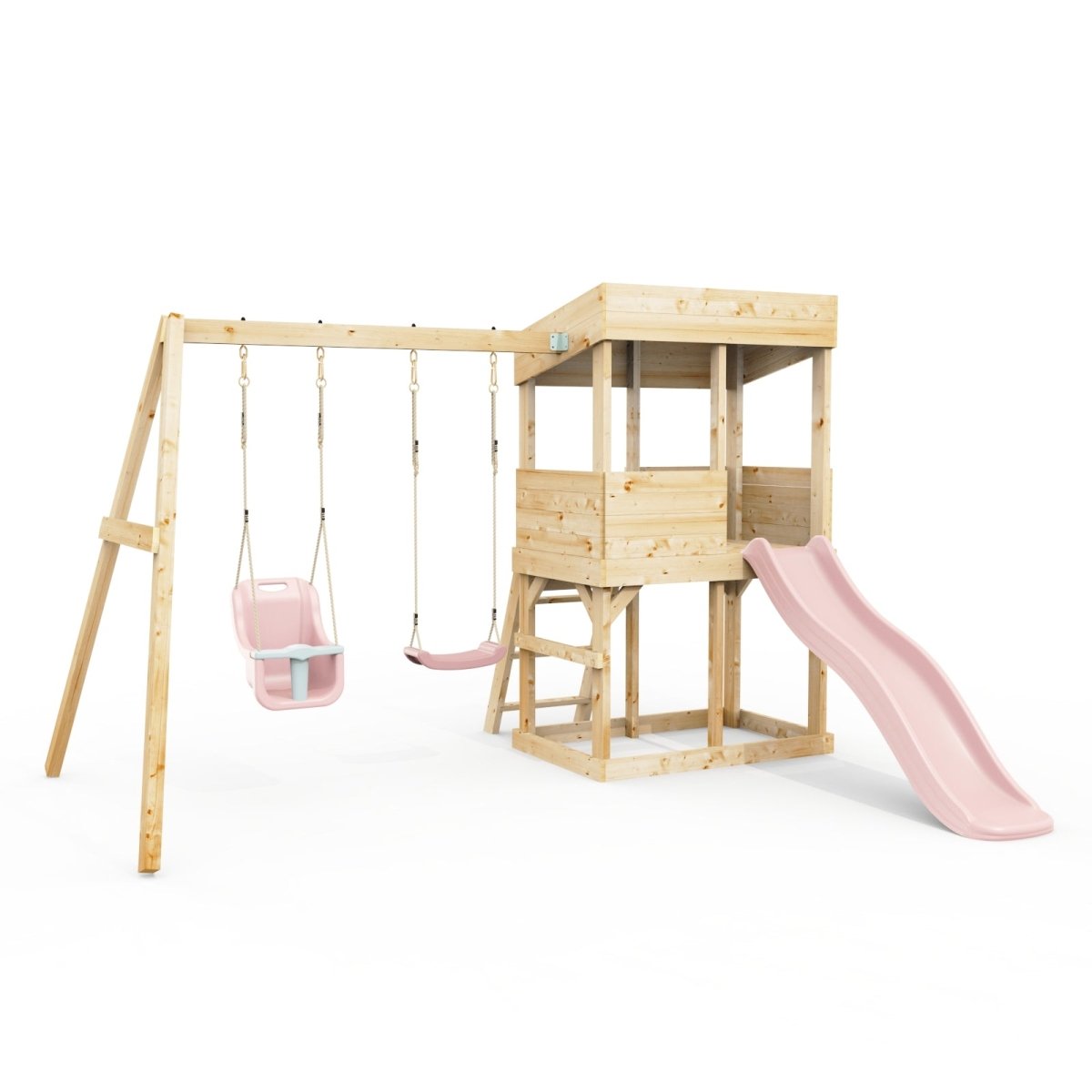 Rebo Lookout Tower with Double Swing and Wave Slide