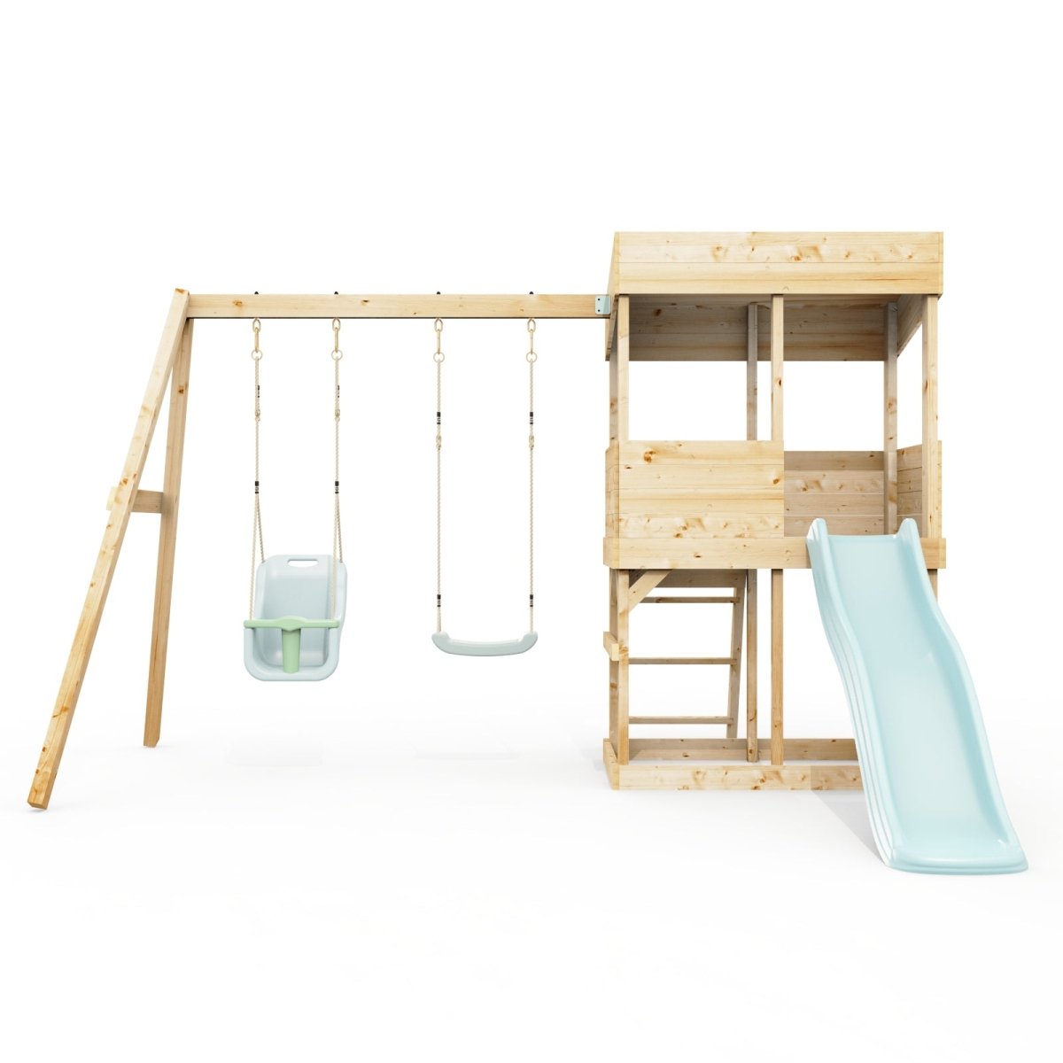 Rebo Lookout Tower with Double Swing and Wave Slide