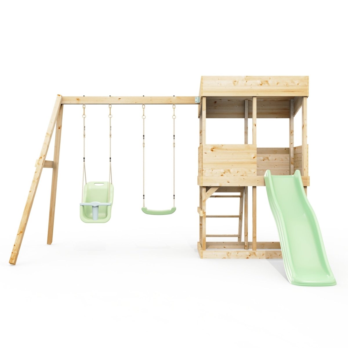 Rebo Lookout Tower with Double Swing and Wave Slide