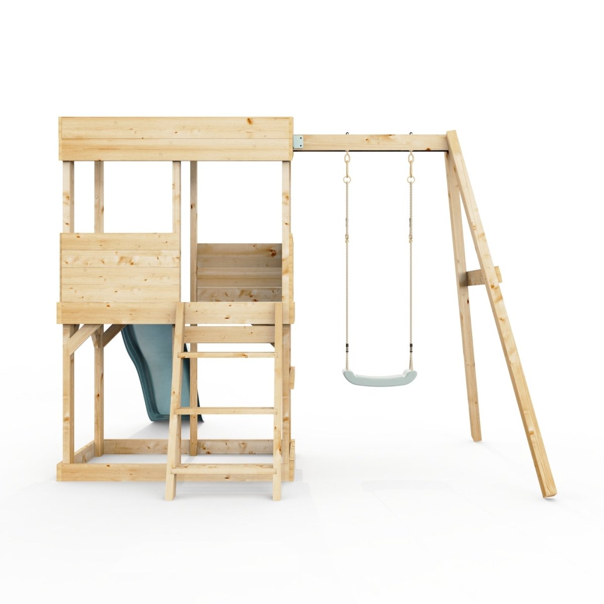 Rebo Lookout Tower with Single Swing and Wave Slide