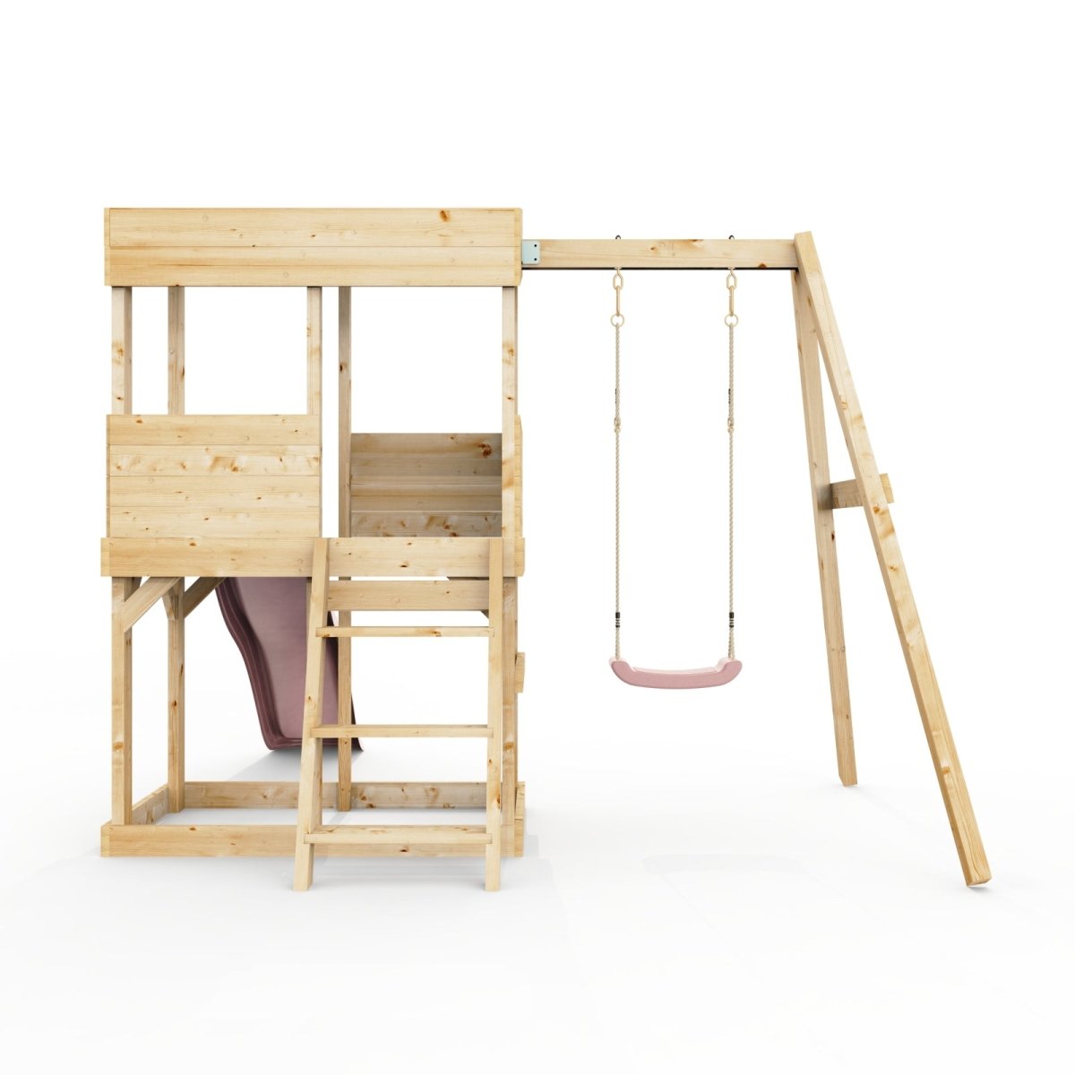 Rebo Lookout Tower with Single Swing and Wave Slide
