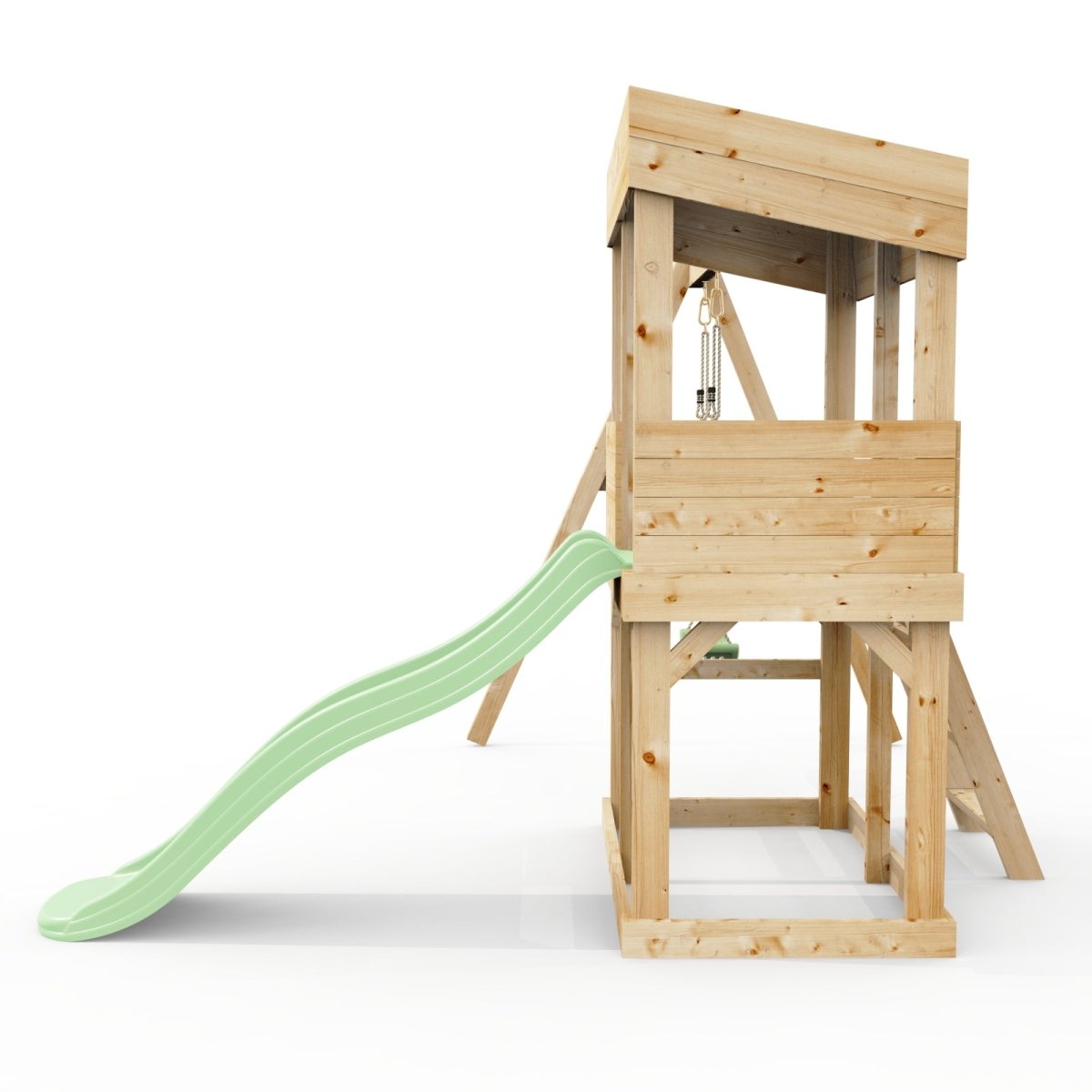 Rebo Lookout Tower with Single Swing and Wave Slide