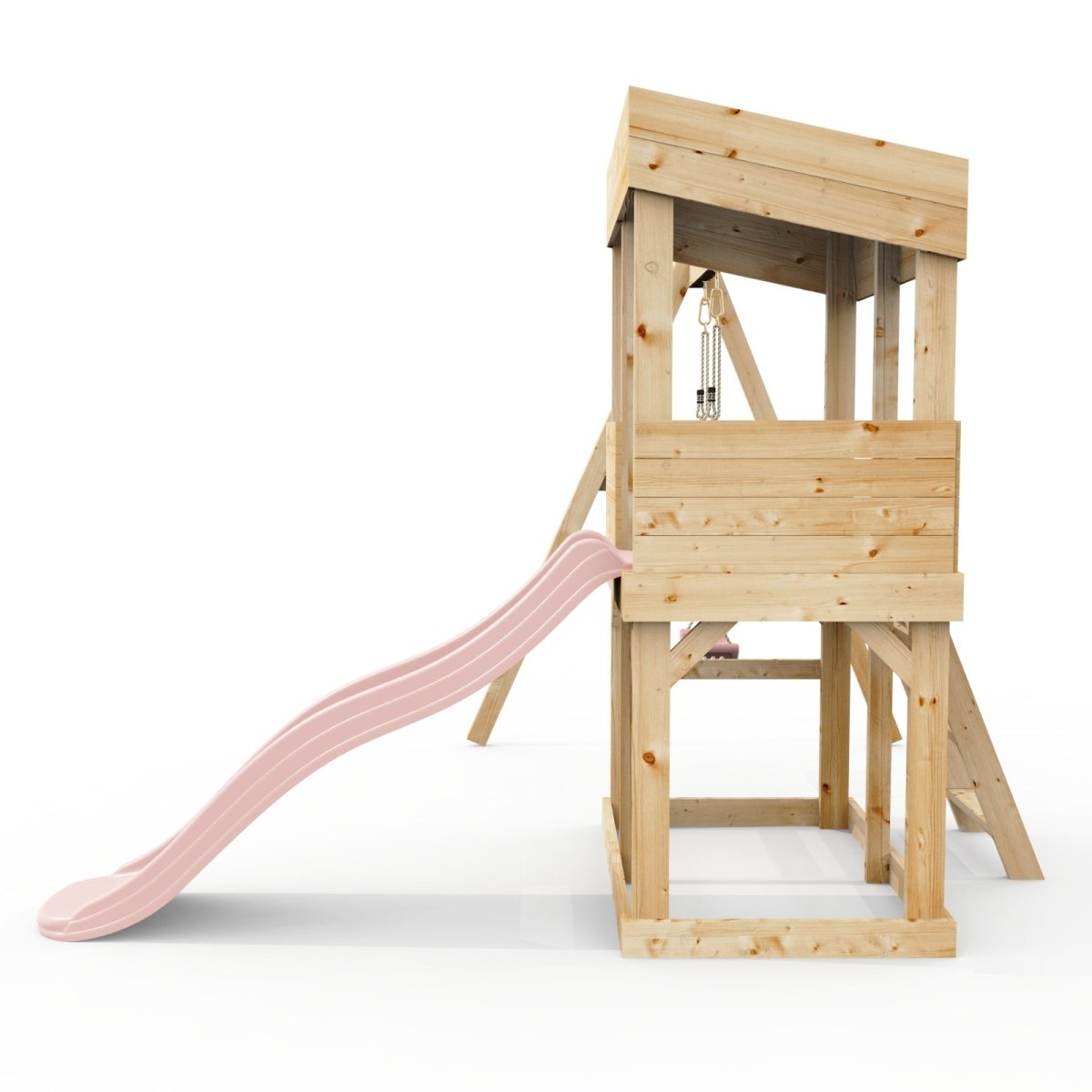 Rebo Lookout Tower with Single Swing and Wave Slide