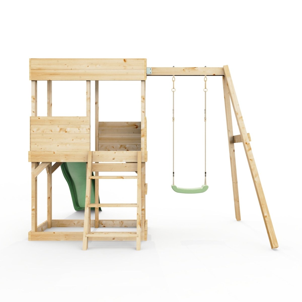 Rebo Lookout Tower with Single Swing and Wave Slide