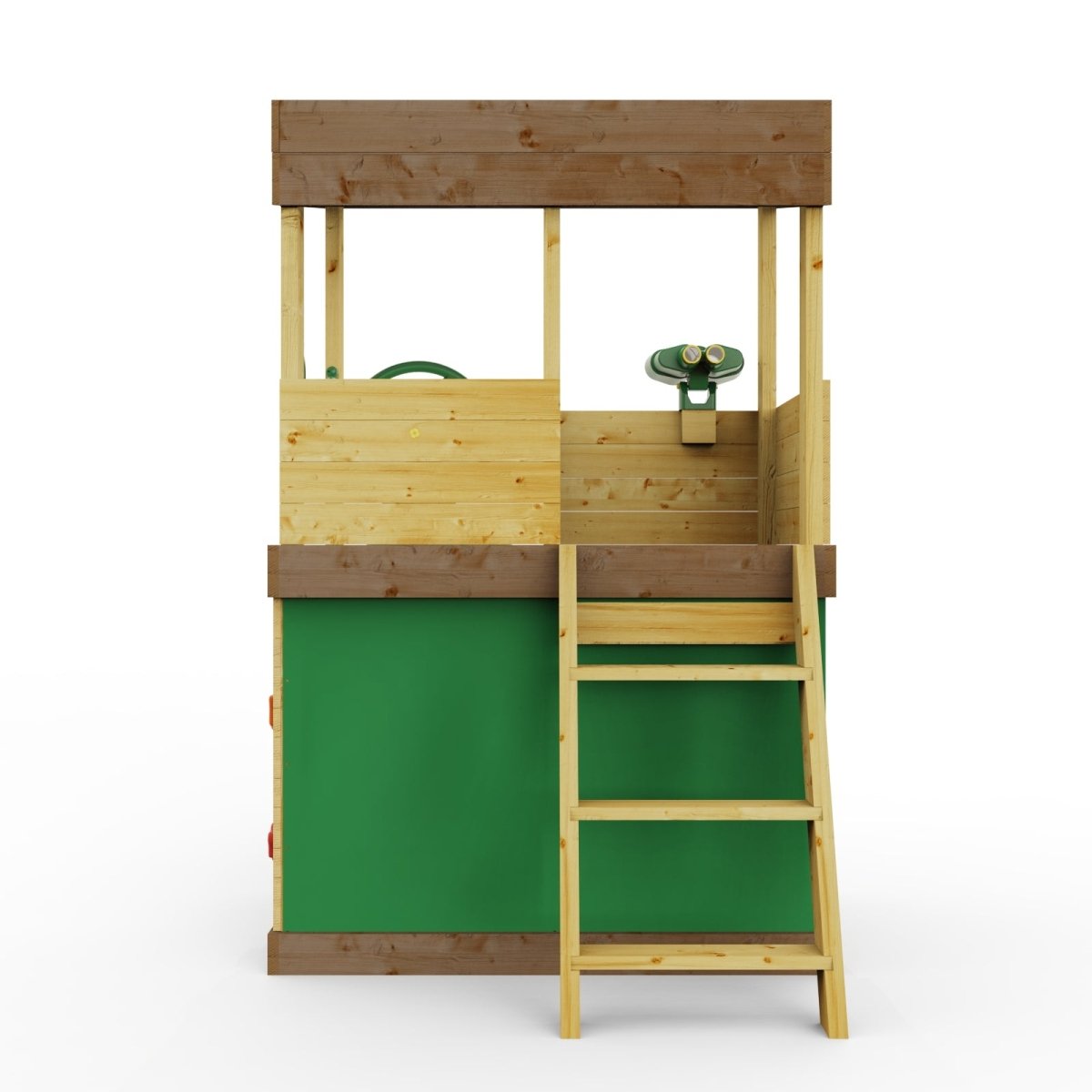 Rebo Lookout Tower with Wave Slide, Adventure and Den Packs