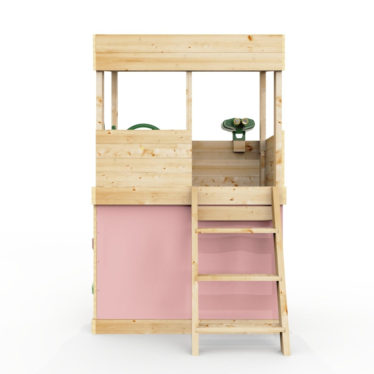 Rebo Lookout Tower with Wave Slide, Adventure and Den Packs