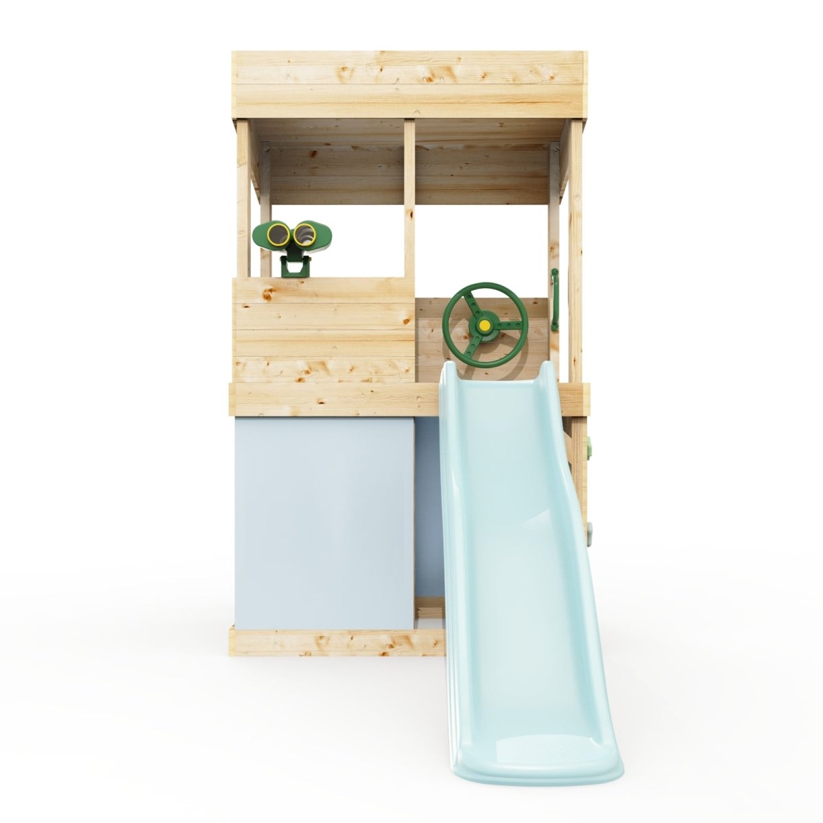 Rebo Lookout Tower with Wave Slide, Adventure and Den Packs