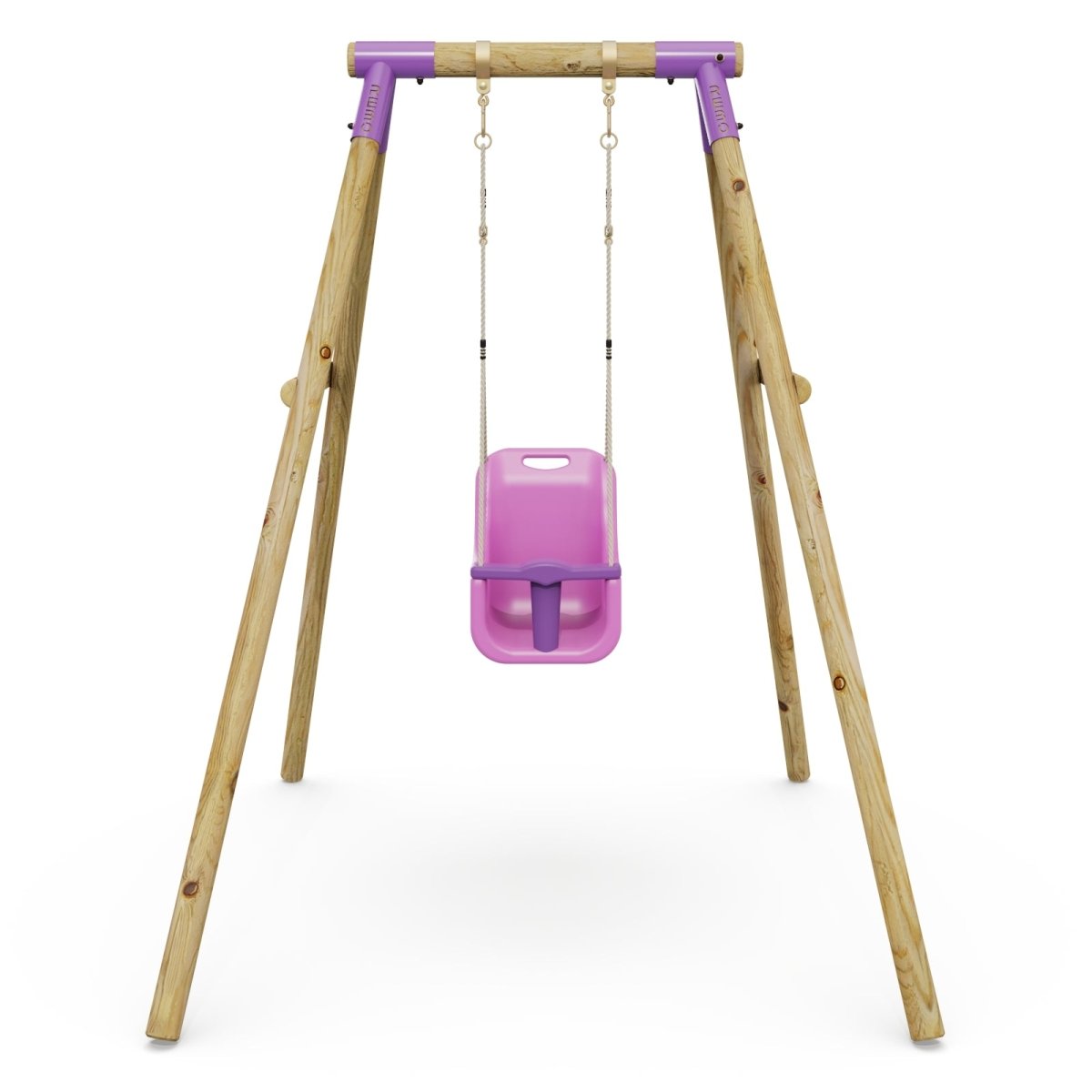 Rebo Single Swing Set - Pluto Purple