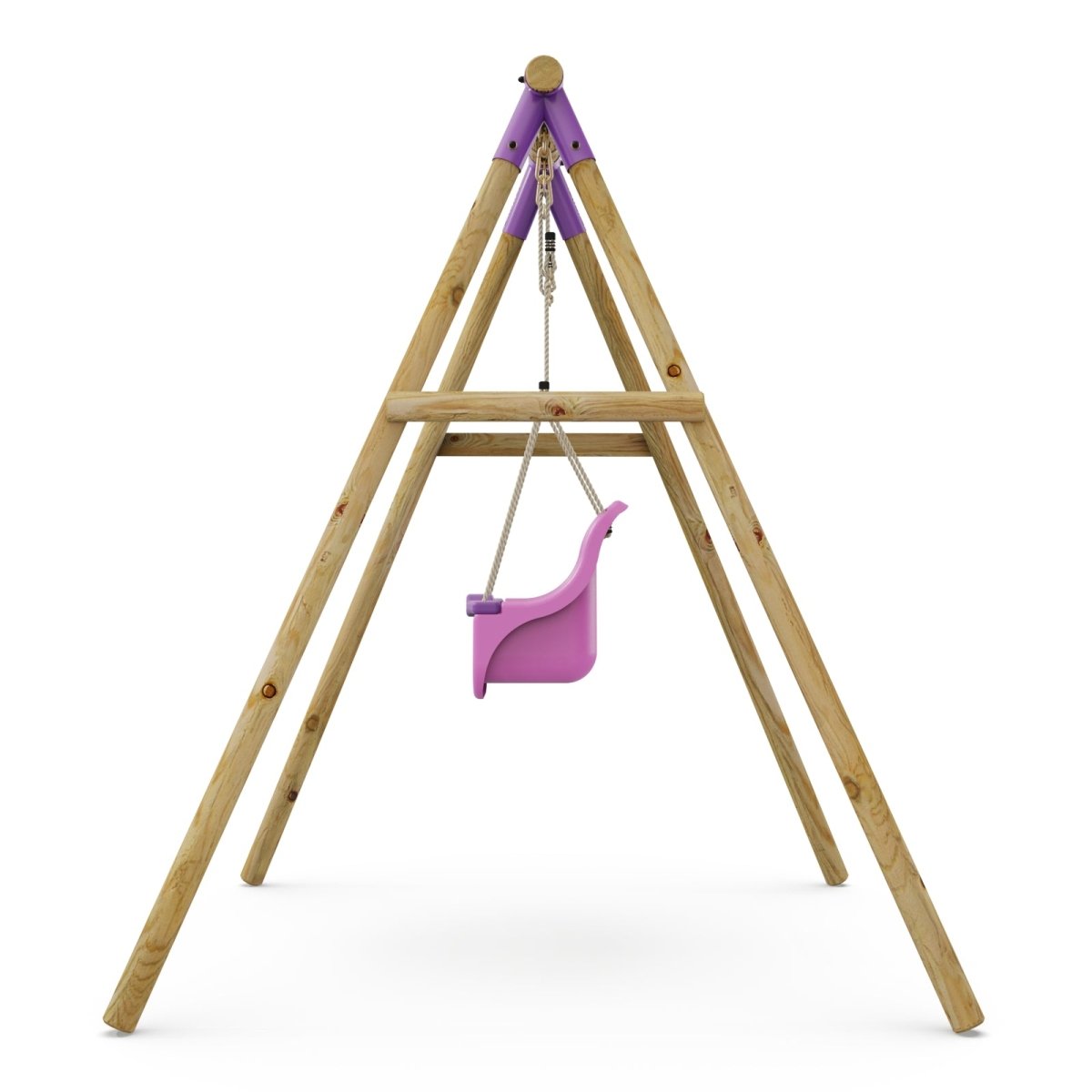 Rebo Single Swing Set - Pluto Purple