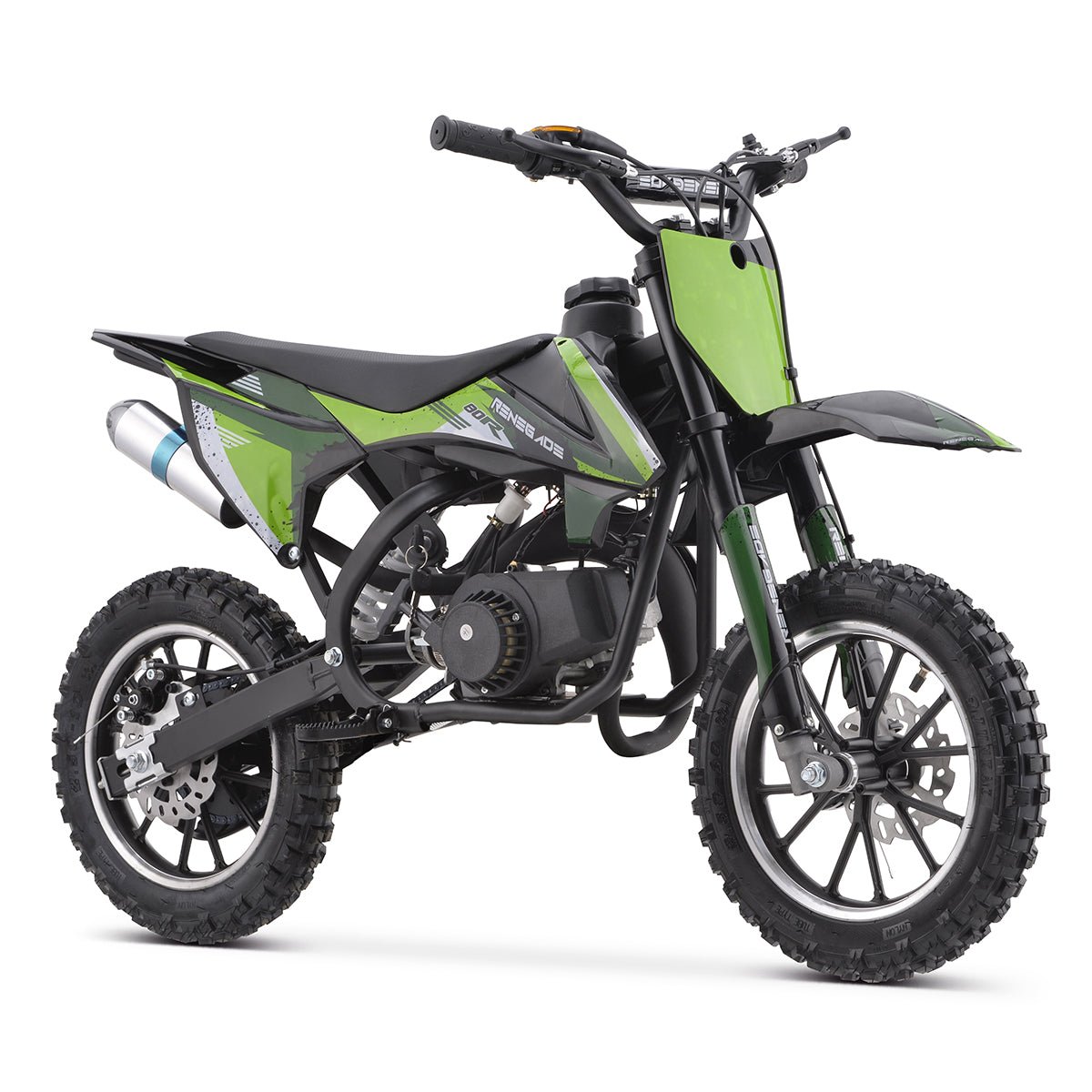 Renegade 80R 49cc Petrol Mini Dirt Bike - Green