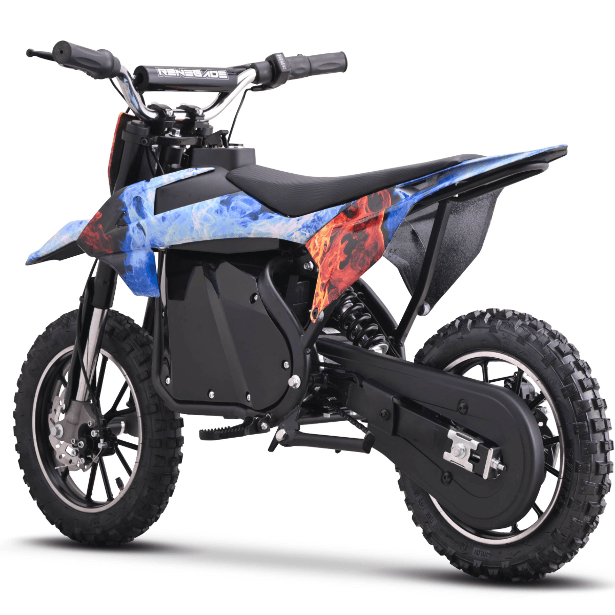 Renegade 80R 800W 36V Electric Mini Dirt Bike - Fire