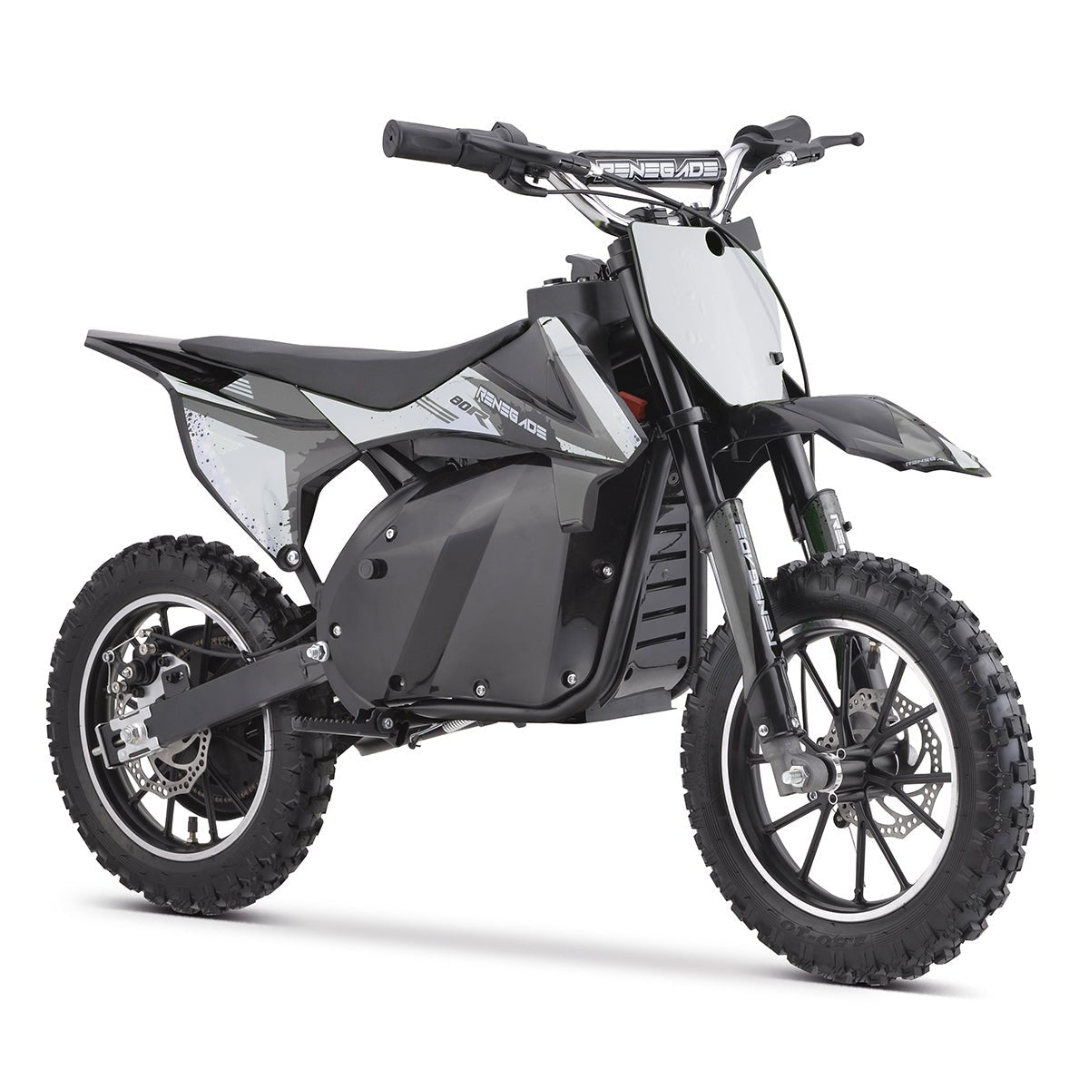 Renegade 80R 800W 36V Electric Mini Dirt Bike - White