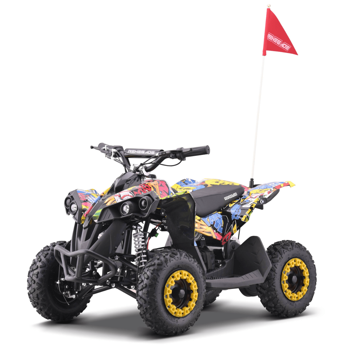 Renegade Race-X Kids 36V Electric Mini Quad Bike - Comic