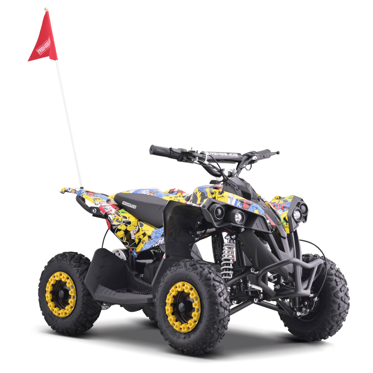 Renegade Race-X Kids 36V Electric Mini Quad Bike - Comic
