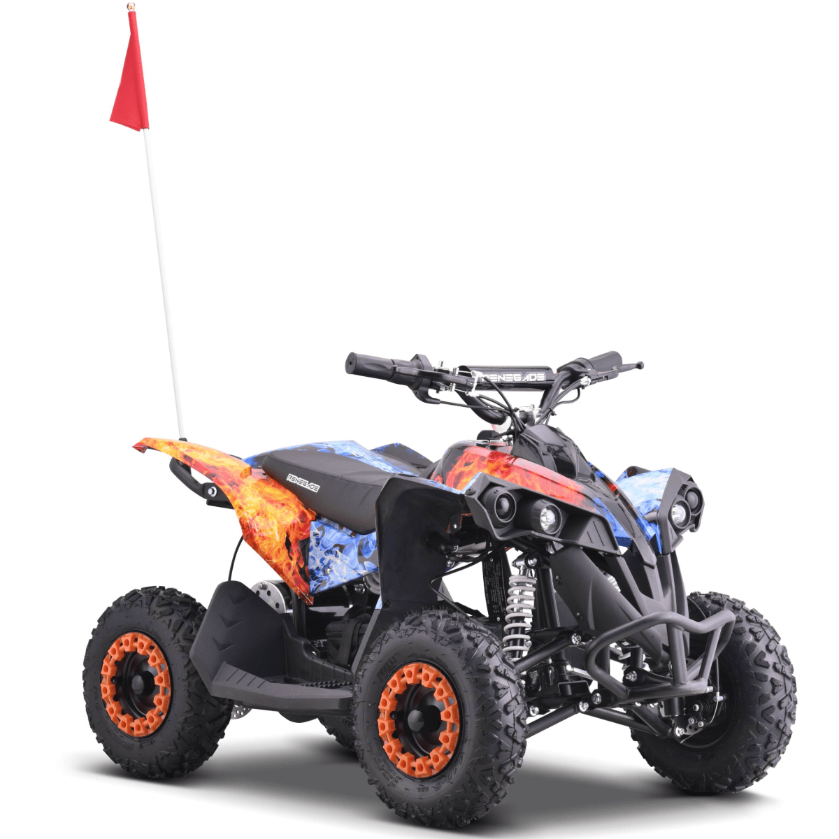Renegade Race-X Kids 36V Electric Mini Quad Bike - Fire