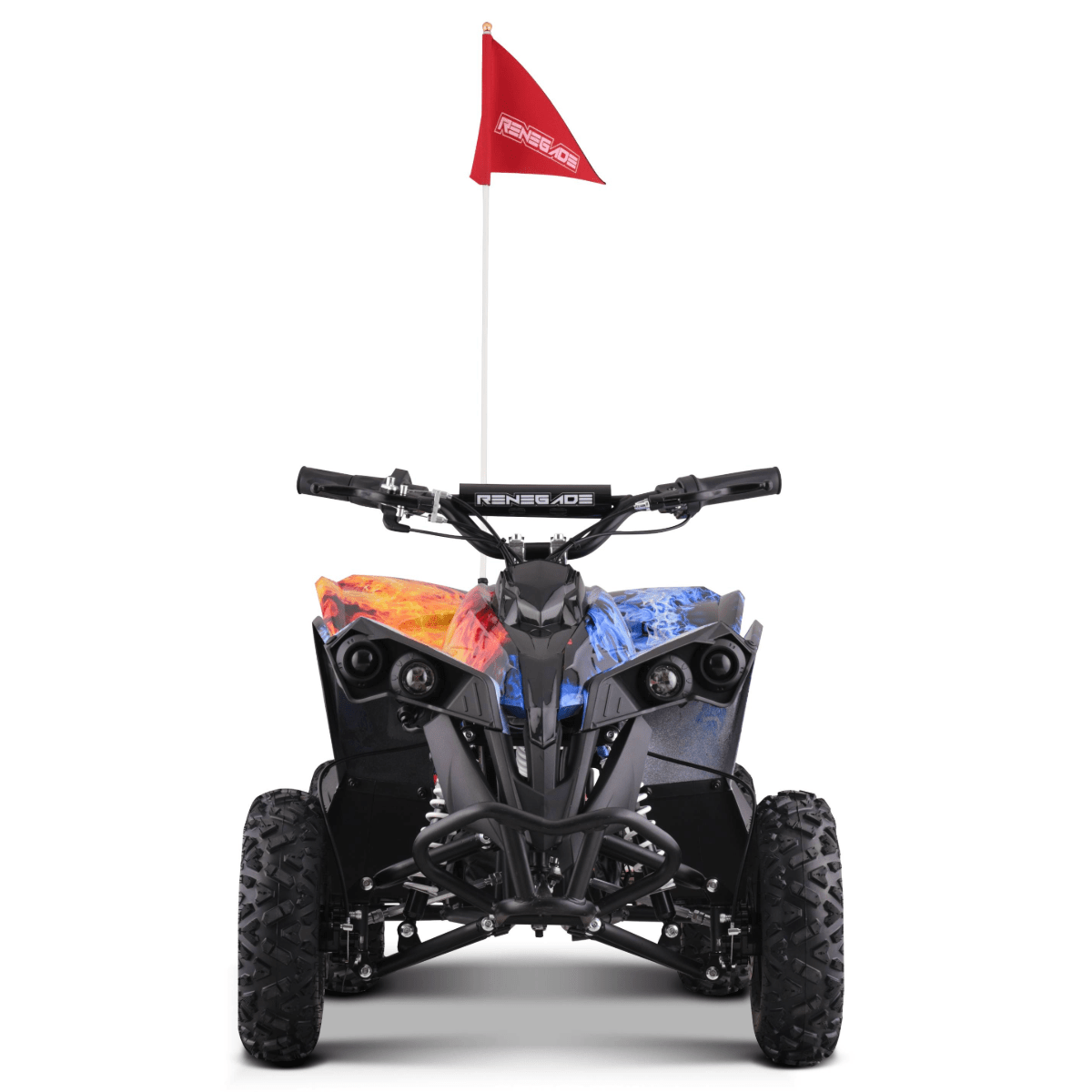Renegade Race-X Kids 36V Electric Mini Quad Bike - Fire