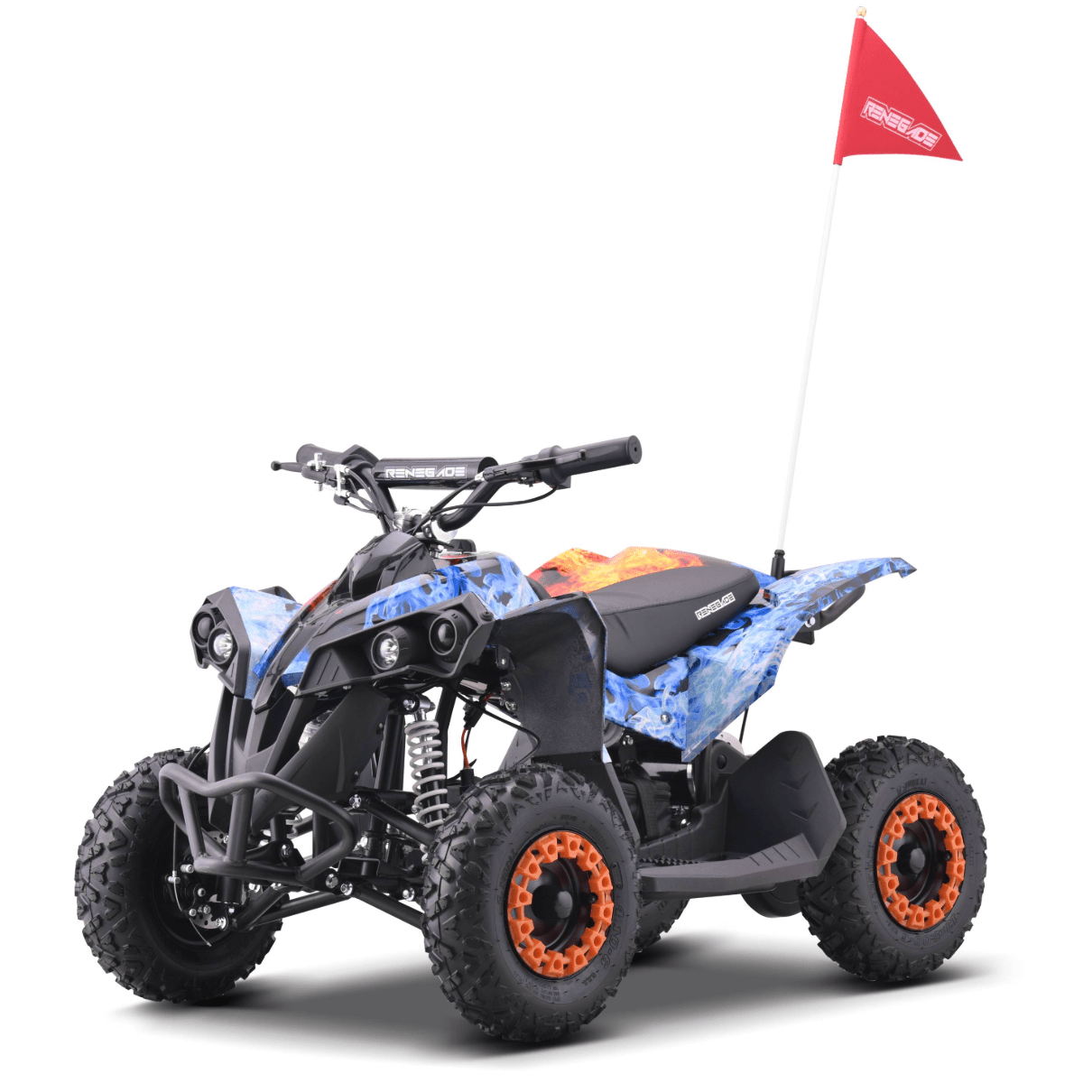 Renegade Race-X Kids 36V Electric Mini Quad Bike - Fire