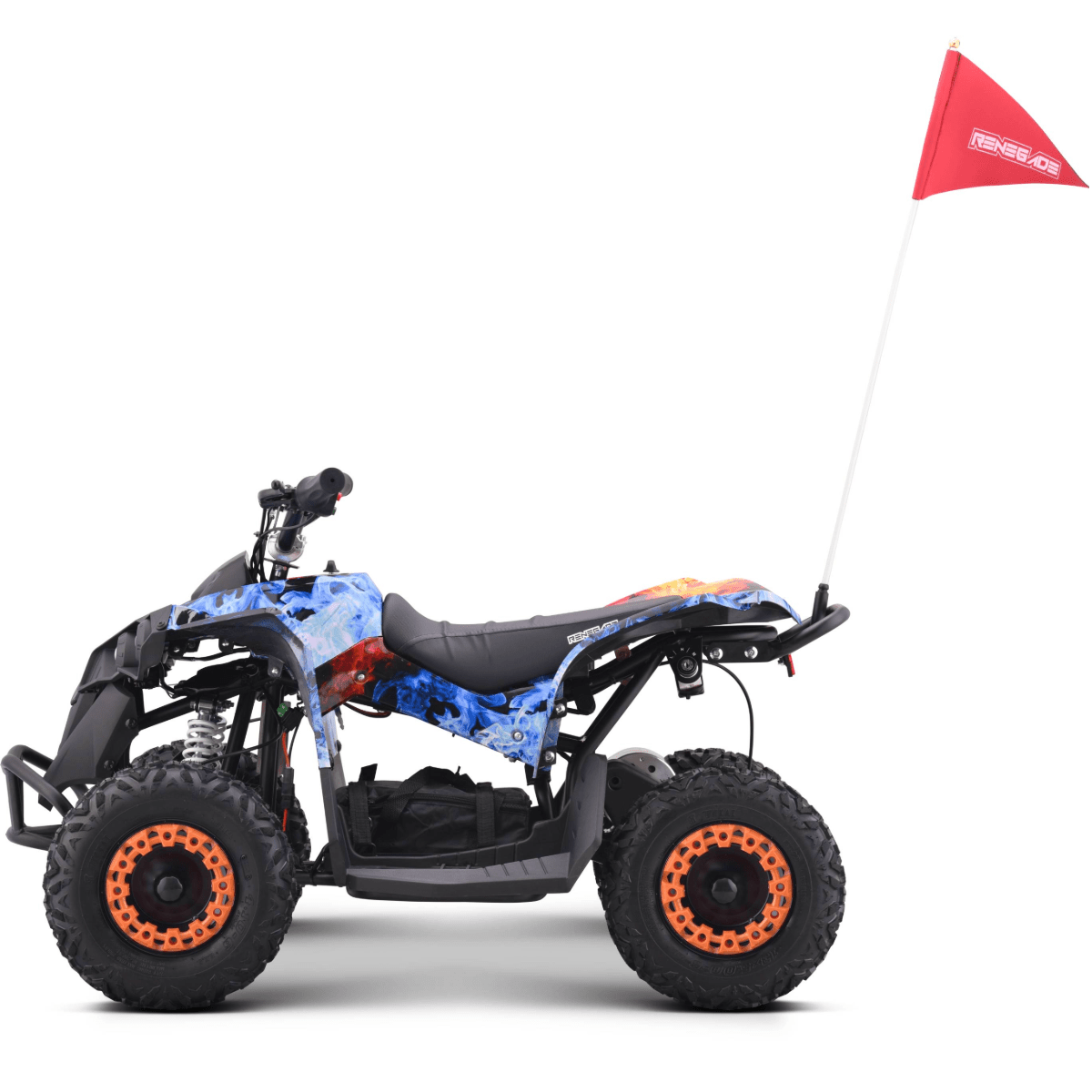 Renegade Race-X Kids 36V Electric Mini Quad Bike - Fire