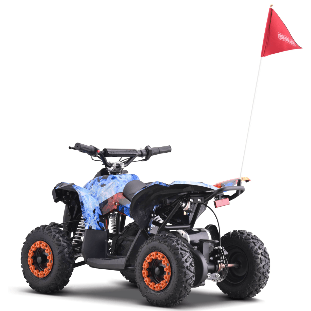 Renegade Race-X Kids 36V Electric Mini Quad Bike - Fire
