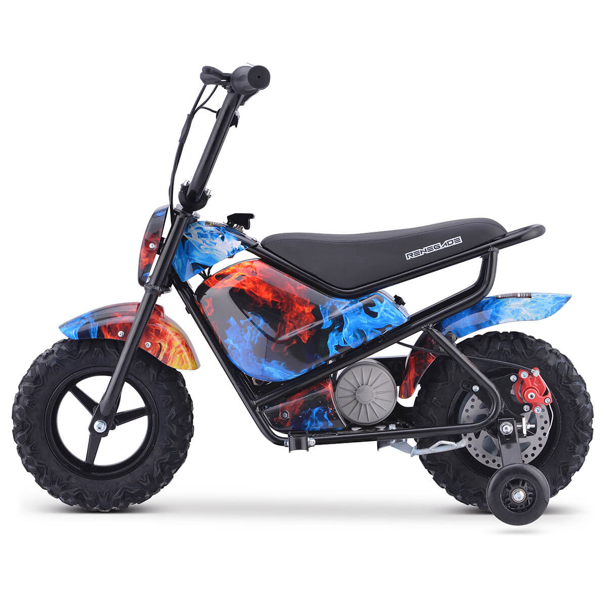 Renegade MK250 Kids Electric Dirt Bike - Fire