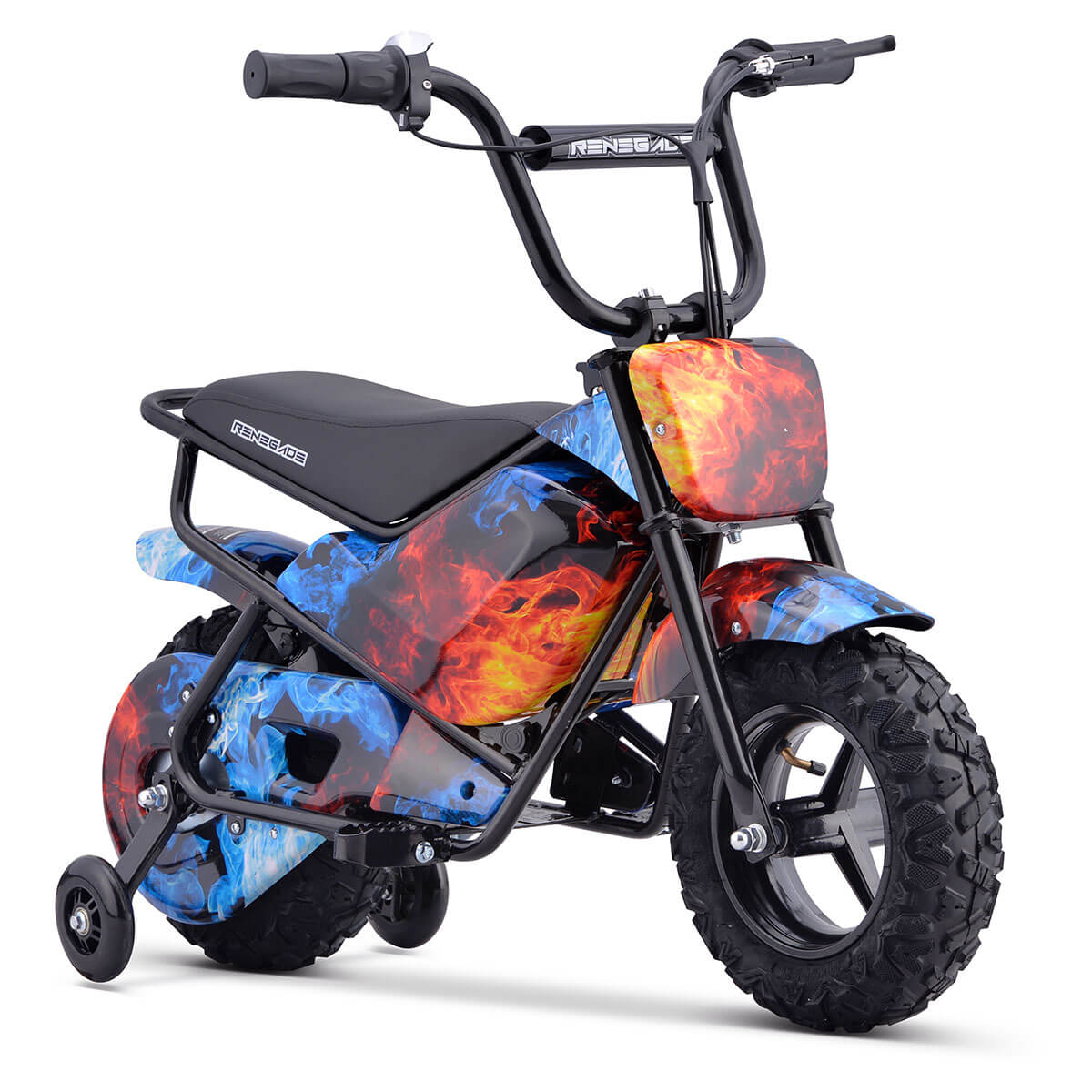 Renegade MK250 Kids Electric Dirt Bike - Fire