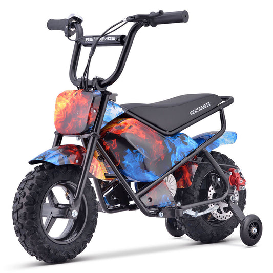 Renegade MK250 Kids Electric Dirt Bike - Fire